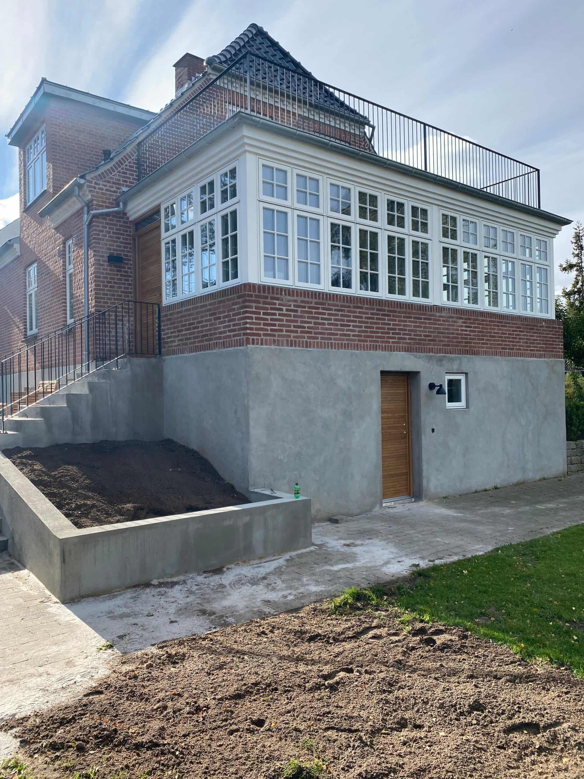 Professionelt udført indkørsel i Aarhus af Brdr. Gamsgaard.